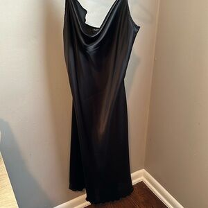 Bebe Black Slip Dress